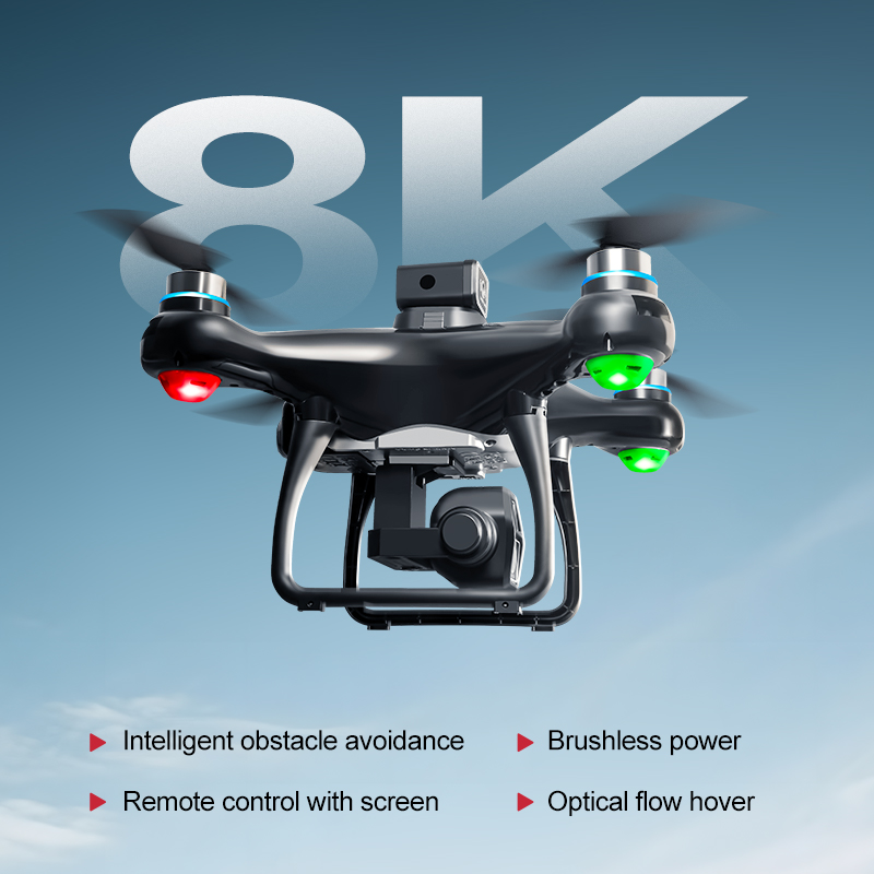 Drone Multispectral - โดรน Z3 HD ถ่ายภาพทางอากาศ ระบบหลบหลีกสิ่งกีดขวางอัจฉริยะ เฮลิคอปเตอร์บินค้างอัตโนมัติ