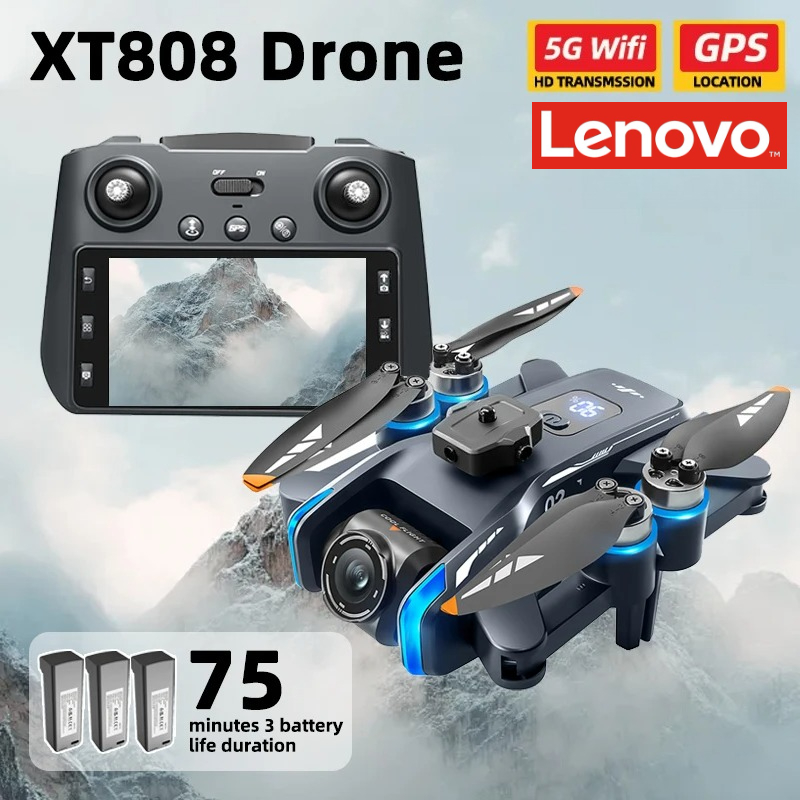 Drone Photogrammetry - โดรน Lenovo XT808 Pro MAX 4K