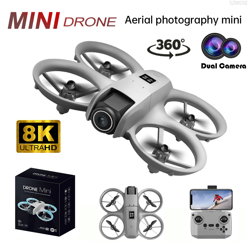 Drone Photogrammetry - โดรนขนาดเล็กพร้อมกล้องระดับมืออาชีพ โดรน 8K 5G Wifi FPV