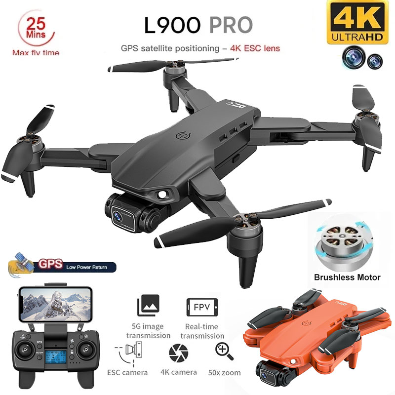 โดรน4K L900โปร GPS โดรน4K กล้อ - Drone Photogrammetry บทวิจารณ์และราคา
