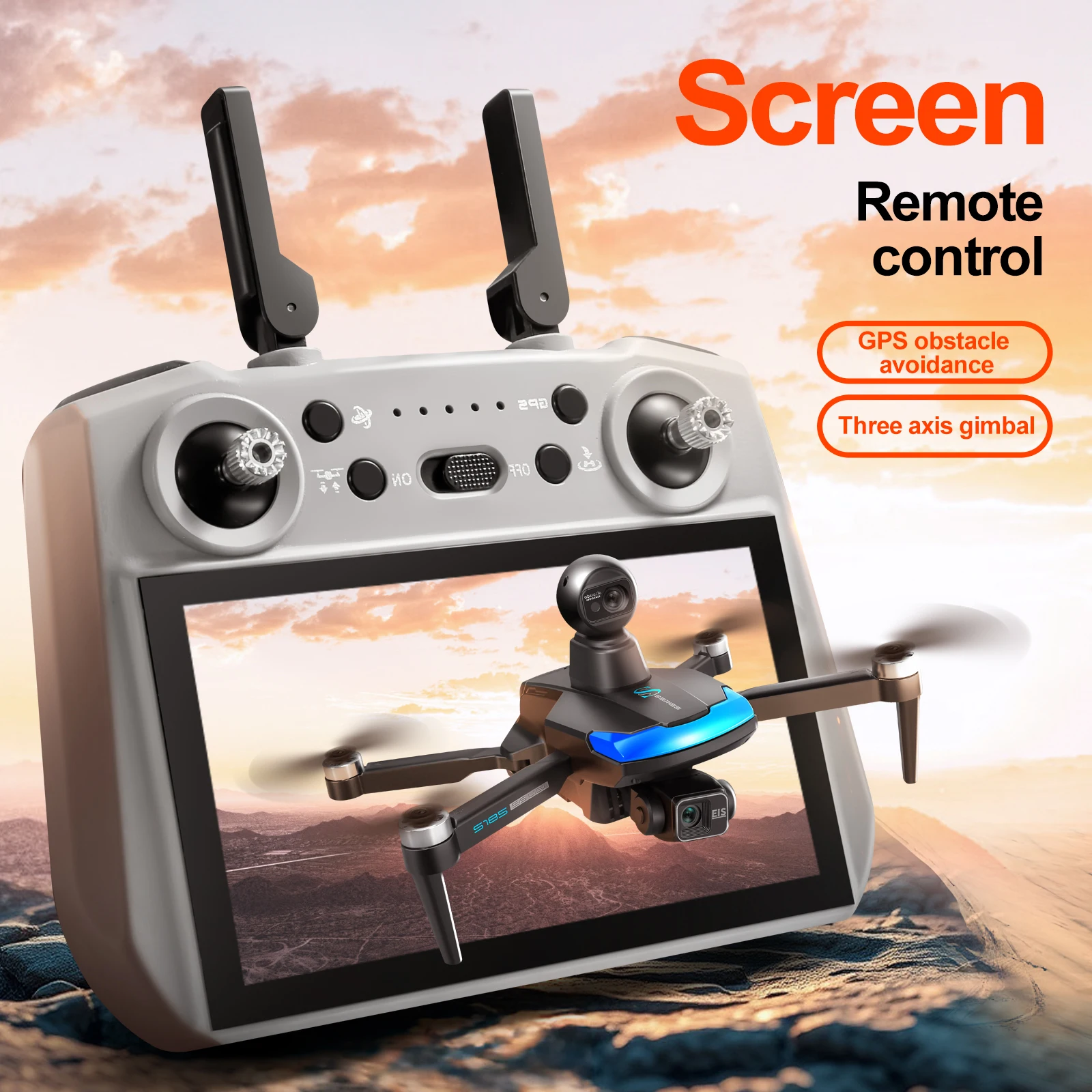 S185 Professional Drone 2.7K H - Drone Photogrammetry บทวิจารณ์และราคา
