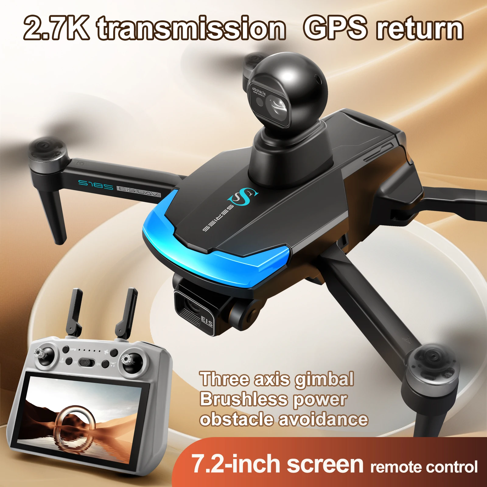 S185 Professional Drone 2.7K H - Drone Photogrammetry บทวิจารณ์และราคา