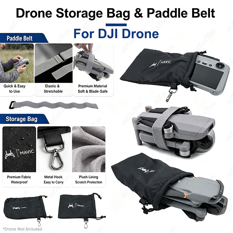 ชุดอุปกรณ์เสริมโดรนสำหรับ DJI  - Dji Drone Mini 3 บทวิจารณ์และราคา