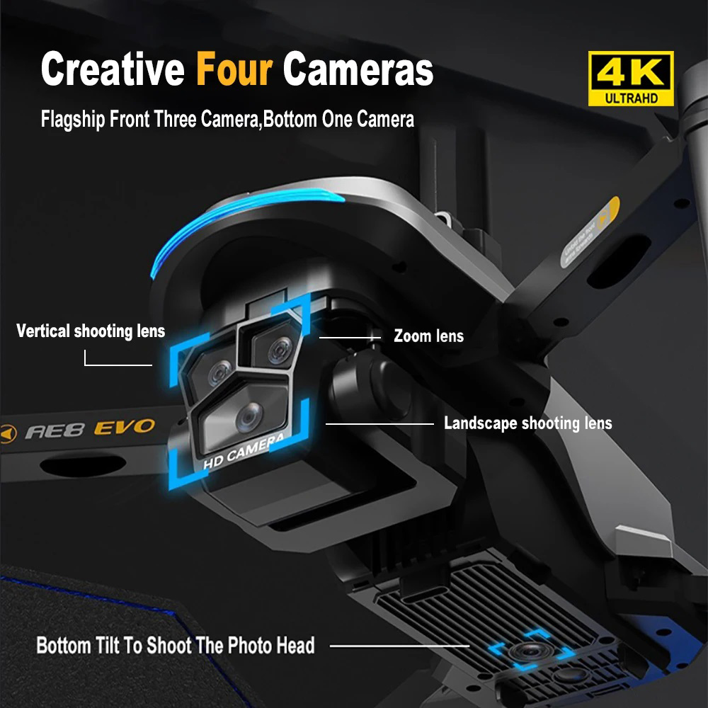 โดรน AE8 EVO GPS 8K ระดับมืออา - Drone Photogrammetry บทวิจารณ์และราคา